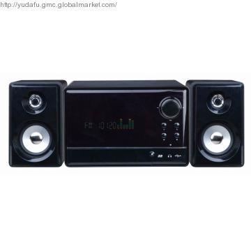 Micro System with 2x5W ,  USB Port, SD/MMC/MS Card Reader