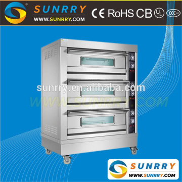 3 decks and 6 trays electric round banking oven for sale