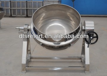 stainless steel steam cooking kettle