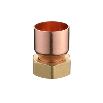 Brass Hex Nut with Copper Fitting
