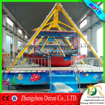 12 Seat Mini Portable Trailer Pirate Ship Viking Rides Attraction Park Equipment