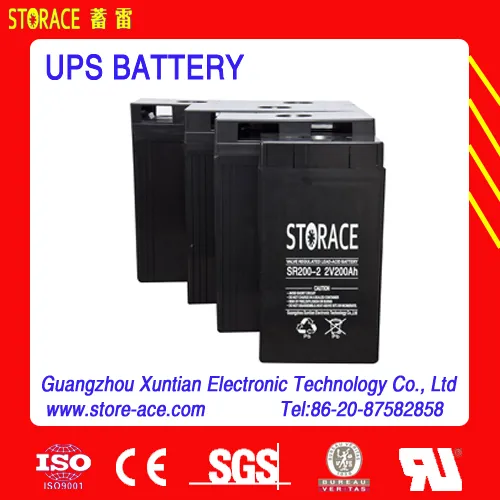 Sealed acid battery 2v deep cycle battery