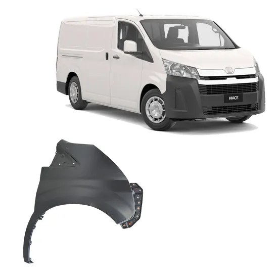 Replacement Right Side Front Fender Metal Body Part for Hiace VI Box 2021-2024