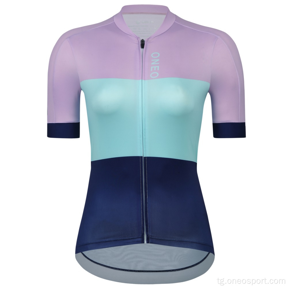 Зангҳои муҳими классикии занон jersey cycling кӯтоҳ jersey