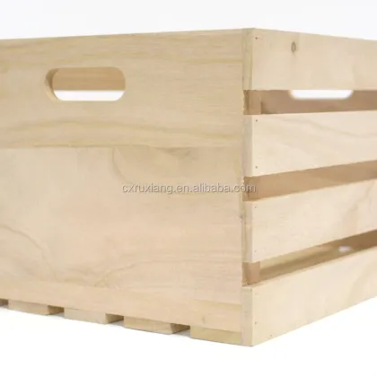 Paulownia Wood Farm Produce Crates & Boxes