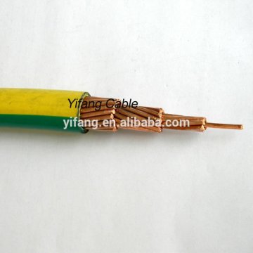 pvc insulated Earth grounding wire cable