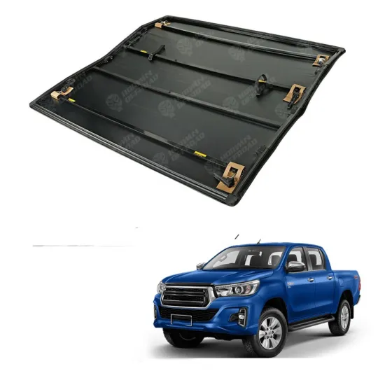 4x4 Offroad Soft Tri-fold Tonneau Cover for Hilux Revo Double Cab 1.52m Bed 2015+