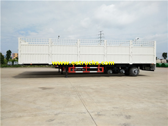 40ton 3 Axles Box Cargo Trailers