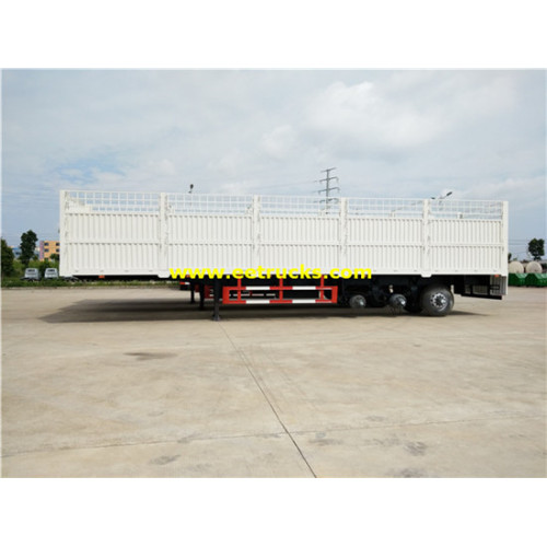 40ton 3 Axles Box Cargo Trailers