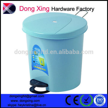 Indoor durable Plastic Pedal Trash can
