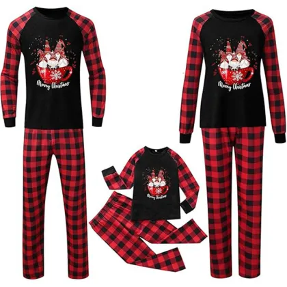 Christmas Atmosphere Home Suit Set Pajamas OEM