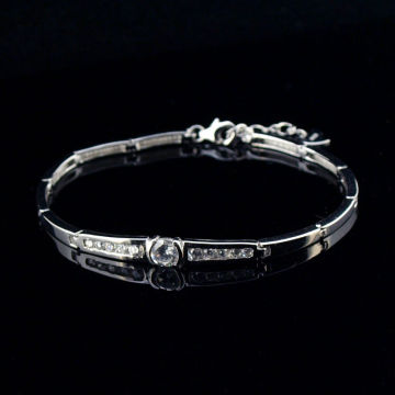 bracelets jewelry rhodium plated silver bracelets