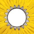 Yellow oblique cloth cutting wheel wind wheel