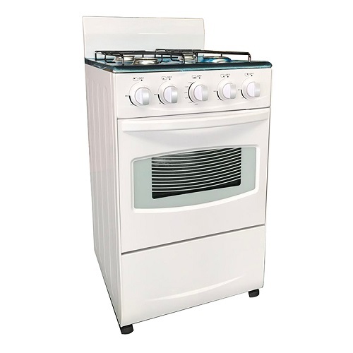 50x50cm Kitchen 4-Burner Standing Gas Cooker With Oven