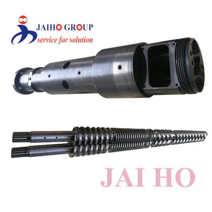 KraussMaffei KMD40 and KMD60 Conical Twin Screw Extruder Barrels