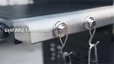 BBQ Accessories Heavy Duty Utensil Holder Tool Hanger Grill Hooks