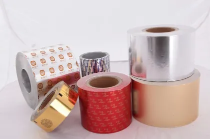 aluminum foil for cigarette packaging and cigarette packaging materials