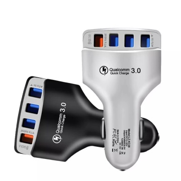 5V 7A QC3.0 Quick Charger - 4 USB Ports Fast Car Charger for Samsung