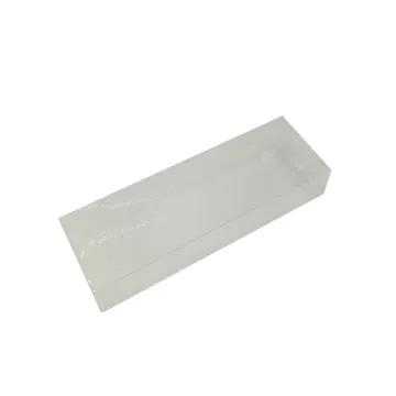 Display folding acetate PVC clear soap box
