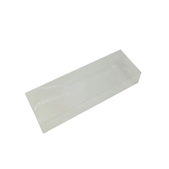 Display folding acetate PVC clear soap box