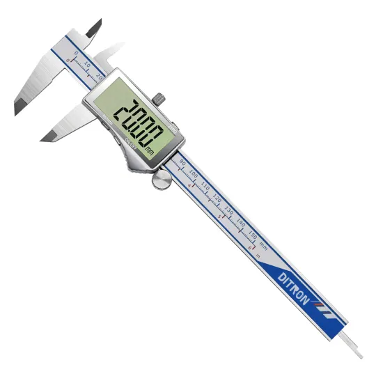 150mm Digital Vernier Caliper with Large LCD Screen - Electronic Stainless Steel Caliper