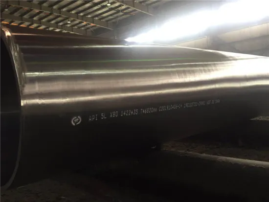 Φ1422×35.7 X80 Line Pipe