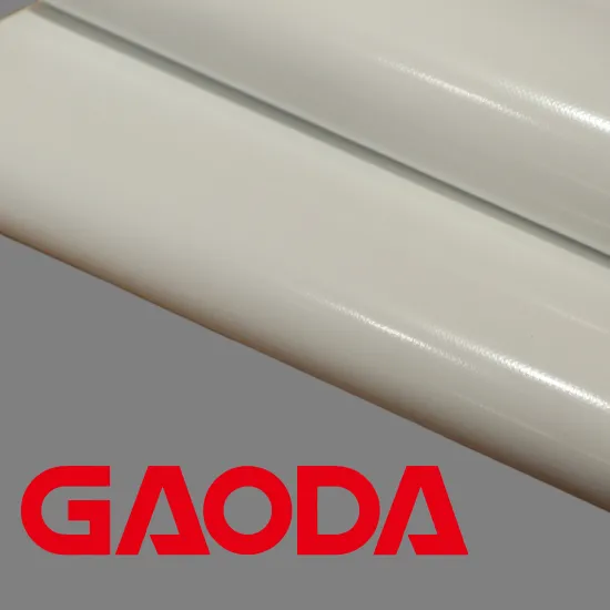 White PVC Knife Coated Tarpaulin for Factory Wholesale