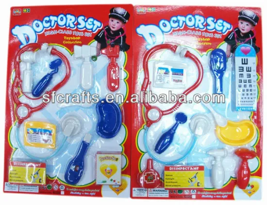 Hot sale kid doctor play set doctor set toy