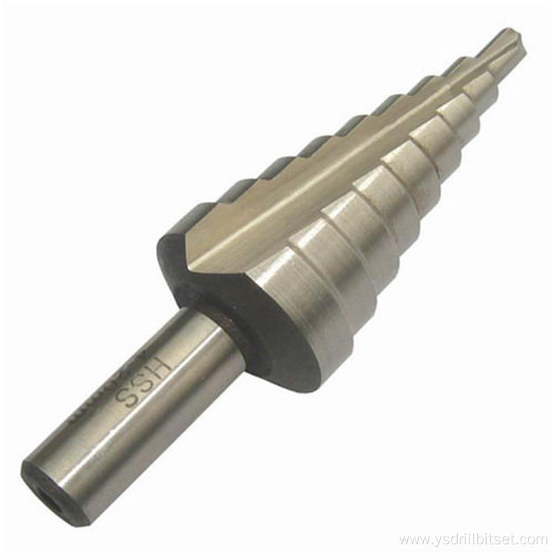 Hss Impact Step Drill Bit For Metal