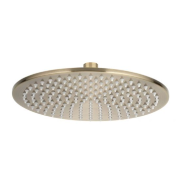 Luxury Brushed gold Brass Shower Head