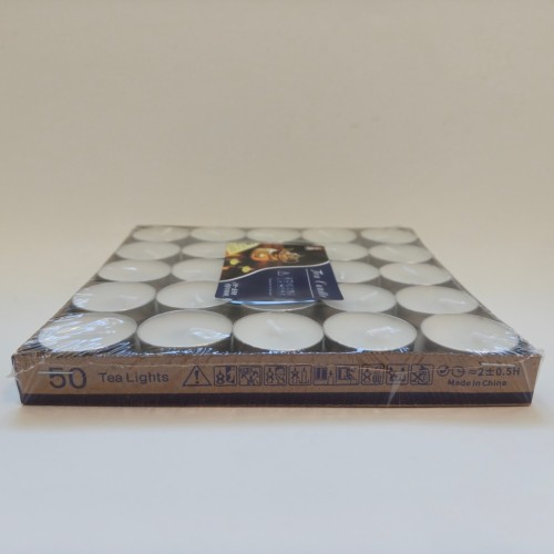 Bulk Unscented Tea Light Candles 1.5H & 2H