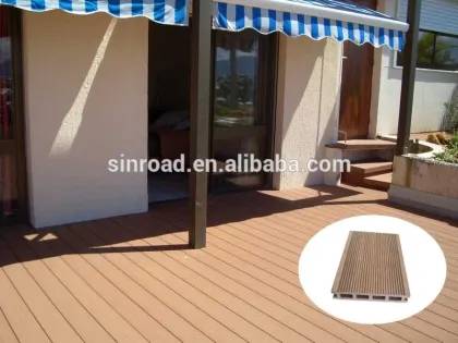 China Supplier Wood plastic composite decking floor,WPC Decking floor