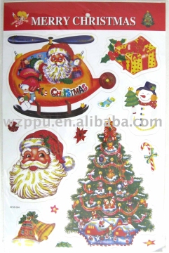 window sticker, x-mas sticker