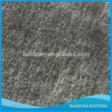 black NR ponte de roma fabric formal wear fabric for women and men