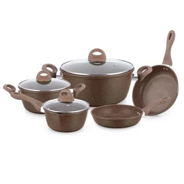 Hotselling Carbon Steel Nonstick Cookware Set for All Cookers