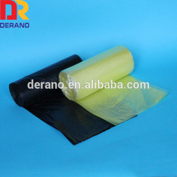 hdpe srong biodegradable plastic black garbage bags