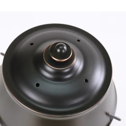 Vintage Metal Hurricane Fragrance Candle Warmer Lamp Compatible with Yankee Candles