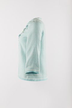 Woven classic sweet style jacket