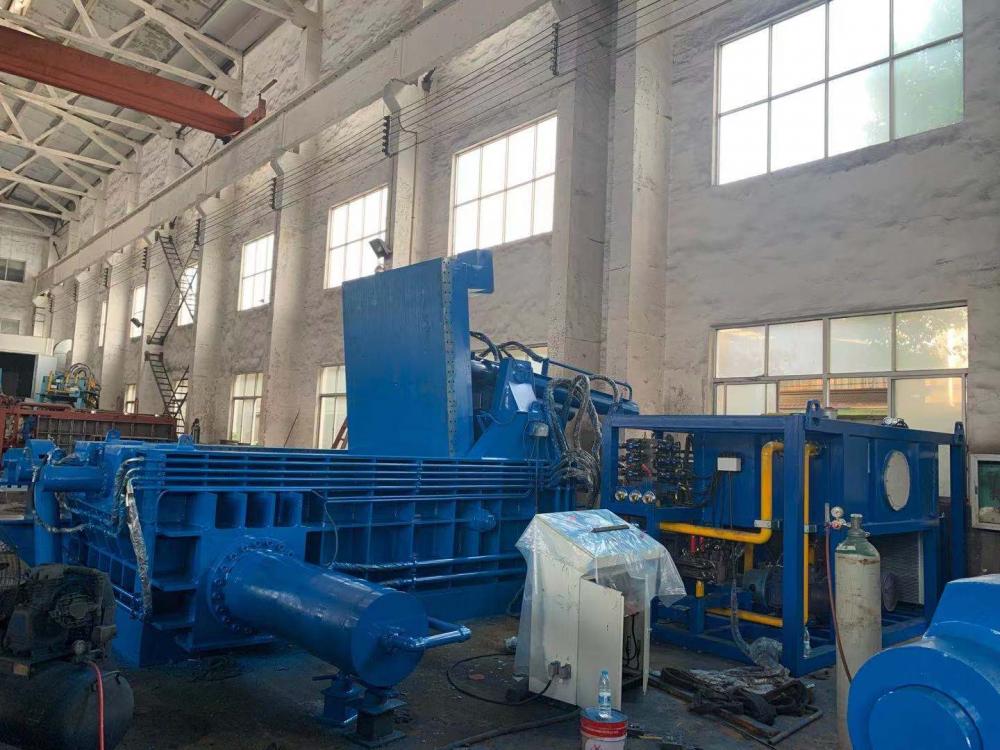 Hydraulic Automatic Mid Steel Scrap Baling Press Machine