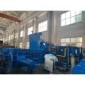 Aluminium Scrap Metal Shavings Turn-out Baler Machine