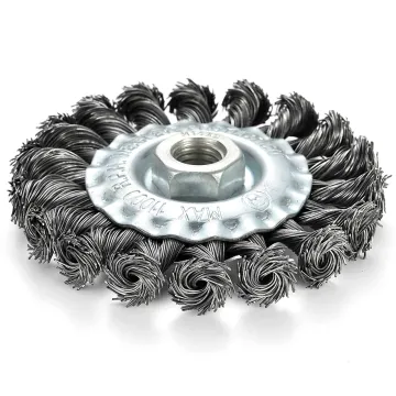 Professional Grade 115mm Wire Brush Wheel for Steel Polishing and Grinding