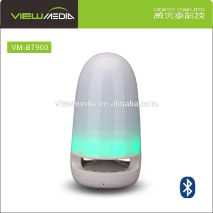 electronics component supplier portable audio bluetooth speaker with led light
