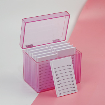 Boîte de rangement Clear Fals False Clear False personnalisée