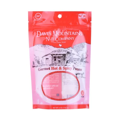 Colorful Printing Plastic Mylar Apricots Packaging Bag