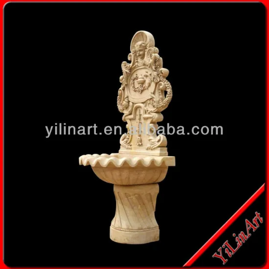 Garden Stone Wall Waterfall Fountain Sculpture YL-W066