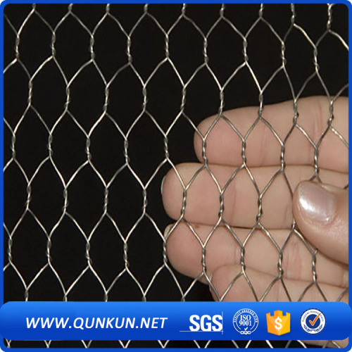 Hot dip galvanized hexagonal wire mesh