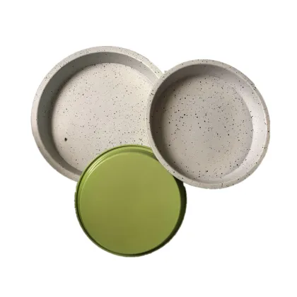 3pcs Round Cake Baking Pan Set Cake Tin
