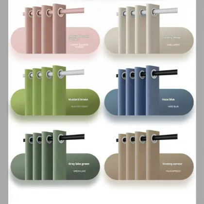 Waterproof and Moldproof Bathroom Partition Curtain: Large Ring Thickened Polyester Shower Curtains