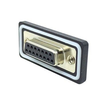 IP67 DB15 Lelaki Jenis Pin Pin Jenis Rs232 D-Sub untuk Kabel