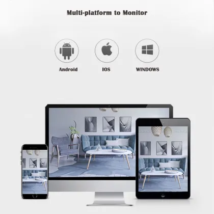 1080P Smart Home Motion Tracking Security Camera - YI IOT PTZ Camera